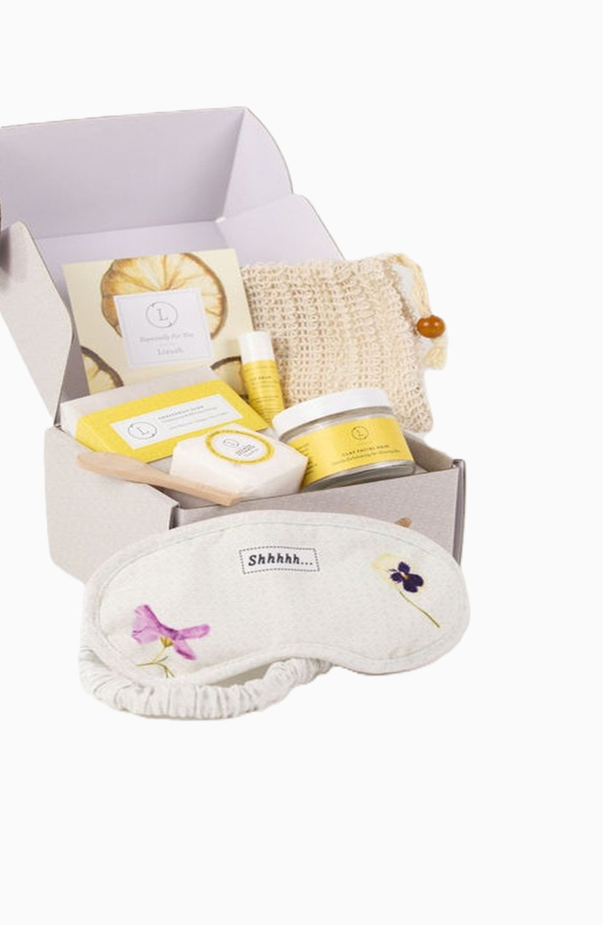 DC-Lizush Natural Citrus Bath & Body Skincare Set with lotions and soaps, featuring fresh citrus scents for a relaxing self-care routine.
