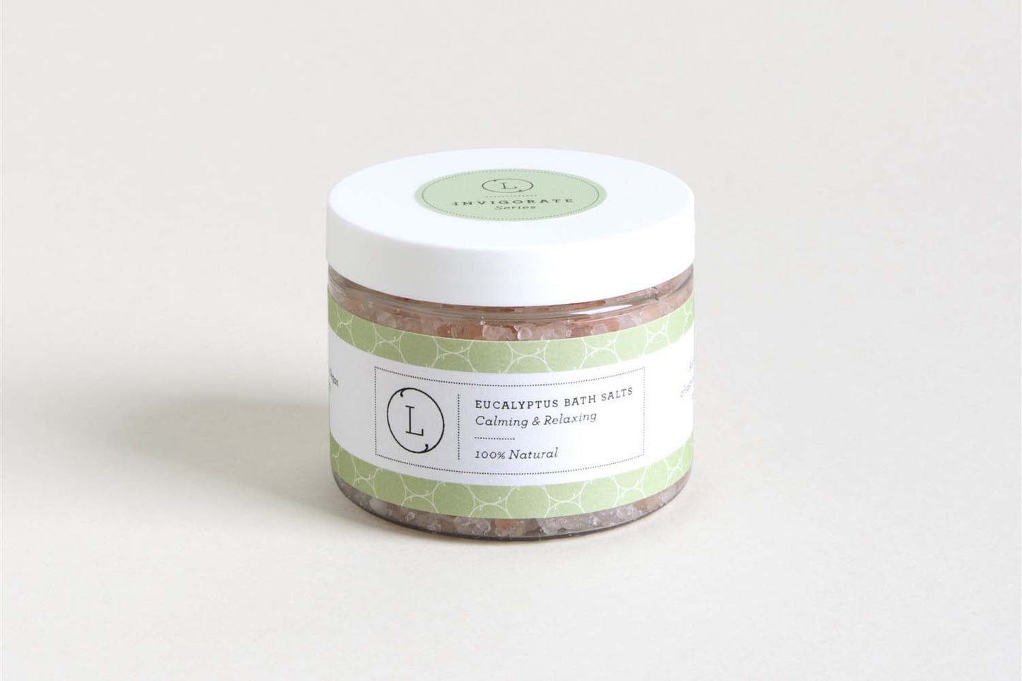 Luxury spa gift set by DC-Lizush featuring natural eucalyptus bath salts for a relaxing Mother's Day pampering experience.